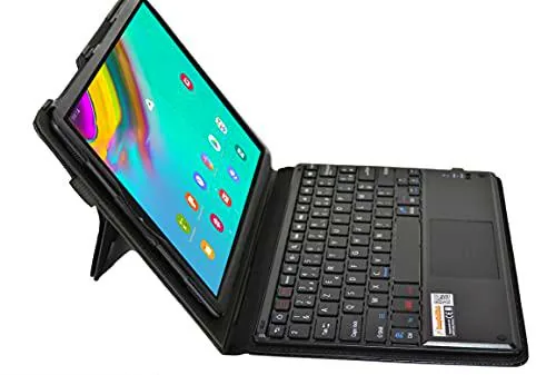 MQ21 para Galaxy Tab S5e 10.5 - LAYOUT - Funda con teclado Bluetooth y panel táctil para Samsung Galaxy Tab S5e SM-T725 SM-T720