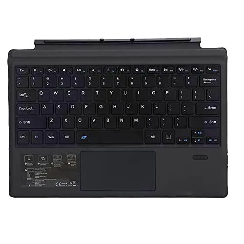 para Microsoft Surface Pro Type Cover, Teclado para Microsoft Surface Pro 3/4/5/6/7