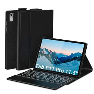 DoohowCase Funda de teclado para Lenovo Tab P11 Gen 2 11,5"