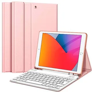 Fintie French AZERTY Keyboard para iPad 9th / 8th / 7th (2021/2020 / 2019) 10.2 Pulgadas