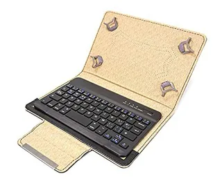 Talius Funda Tablet CV-3008 para Pantallas 8". Teclado Bluetooth magnético con enganches adaptables