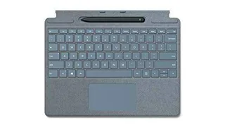 Microsoft Surface Pro X Signature - Teclado (Teclado QWERTZ), Color Azul