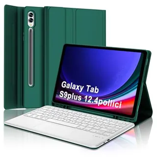 WINCHKING Teclado para Samsung Galaxy Tab S9 Plus 2023 (SM-X810/X816B/X818U)