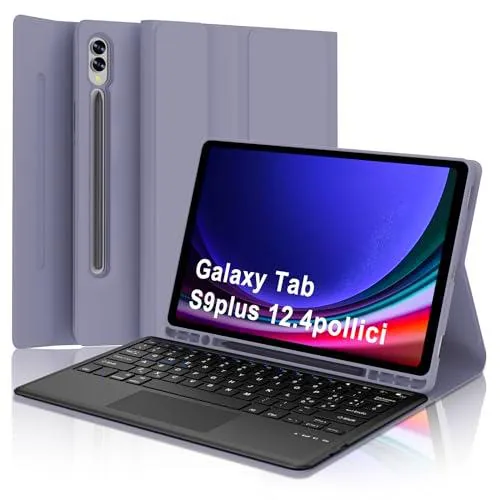 WINCHKING Teclado para Samsung Galaxy Tab S9 Plus 2023 (SM-X810/X816B/X818U) de WINCHKING