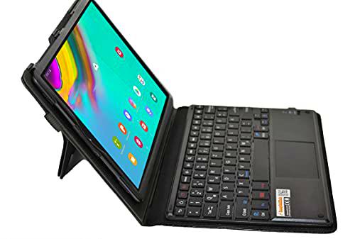 MQ21 para Galaxy Tab S5e 10.5 - Teclado Bluetooth con Touchpad para Samsung Galaxy Tab S5e | Funda con teclado y panel táctil para Galaxy Tab S5e 10.5 SM-T725 SM-T720 | Teclado alemán QWERTZ