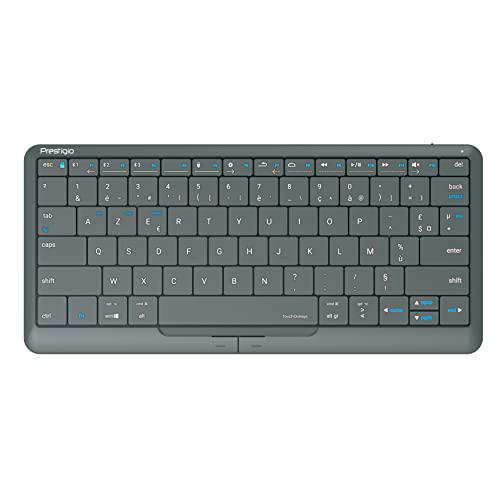 Prestigio Click &amp; Touch 2 Teclado Bluetooth con Touchpad Compatible con iPad