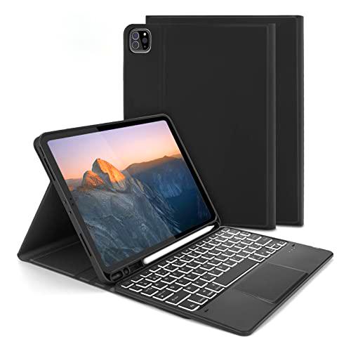 Combo Touch - Carcasa con teclado para iPad Pro de 11 pulgadas 2021/2020/2018 (1ª/2ª/3ª generación)