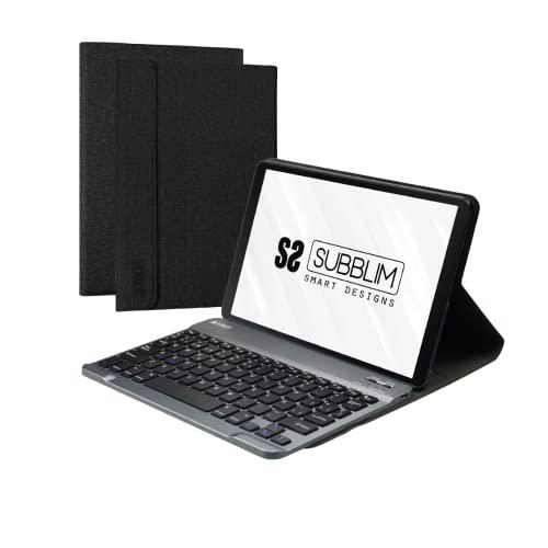 SUBBLIM Funda con Teclado Español para Tablet Samsung GT A7 10.4“ T500/505
