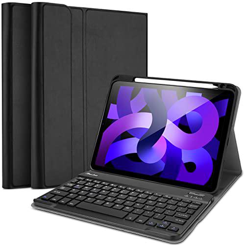 ProCase Funda con Teclado Inglés para iPad Air 4 10.9" 2020 (Modelos: A2324/A2072/A2316/A2325)