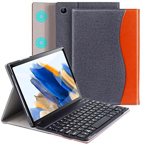 ZtotopCases Funda Teclado para Samsung Galaxy Tab A8 10,5 Pulgadas 2021 (SM-X200/SM-X205)