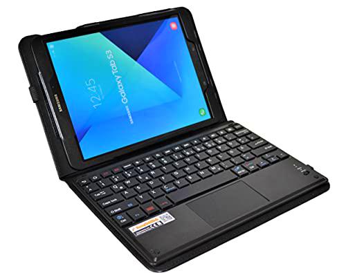 MQ21 para Galaxy Tab S3 9.7 - Funda con teclado Bluetooth con almohadilla táctil multifunción para Samsung Galaxy Tab S3 LTE SM-T825