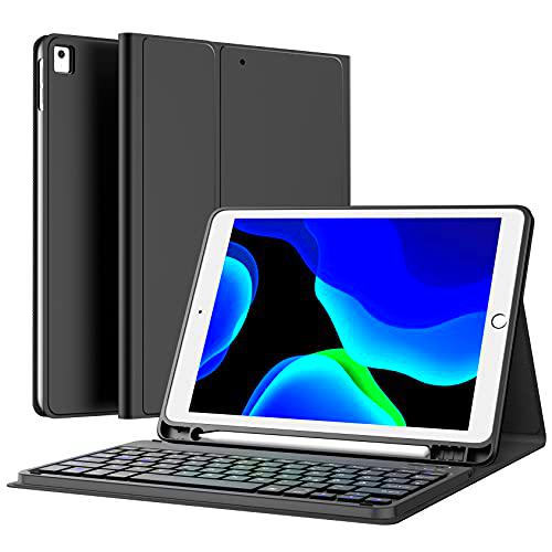 Earto Funda con teclado para iPad de 9ª generación 2021