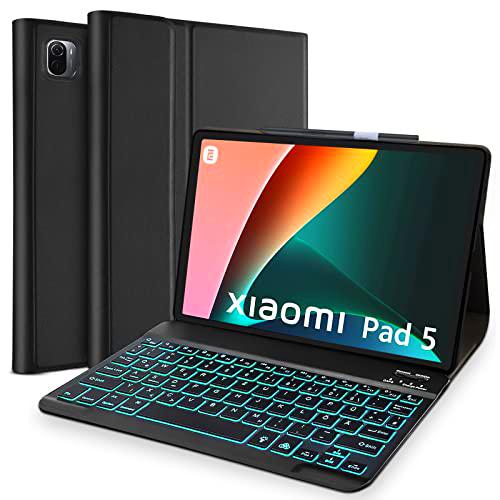 Funda con teclado para tablet Xiaomi Pad 5/5 Pro 5G (11 pulgadas)