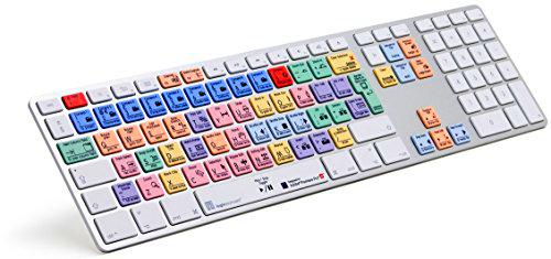 Plata Teclado LogicKeyboard LKB PPROCC-M89-UK/Colorido