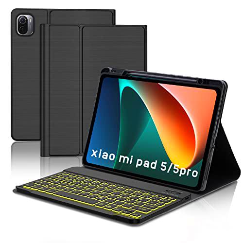 Funda para teclado Xiaomi Pad 5 compatible con Xiaomi Pad 5/Mi Pad 5 Pro 11" 2021