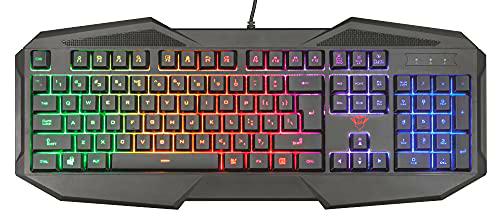 Trust GXT 830-RW Avonn USB Alemán Negro - Teclados (Estándar