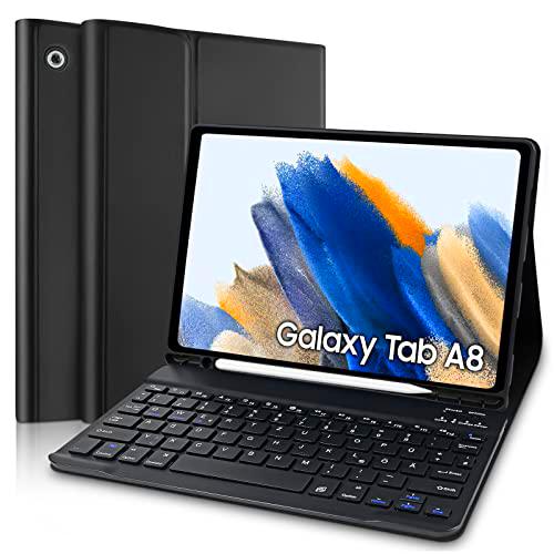 Funda para teclado Samsung Galaxy Tab A8 (negro)