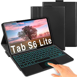 Teclado Funda con Trackpad para Samsung Galaxy Tab S6 Lite 10.4" 2020(P610/P615)