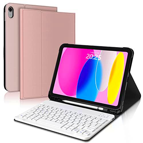 FOGARI Teclado Funda para iPad 10ª Generación 10.9"