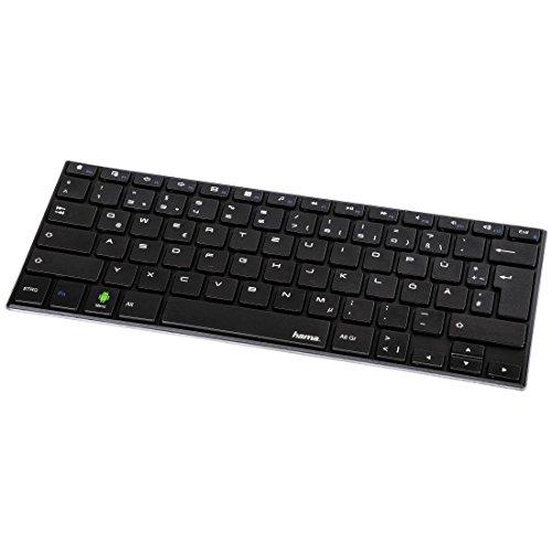 Caso de la Cubierta del Teclado Hama KEY2GO X1000 Wireless Bluetooth para Samsung Galaxy Tablet