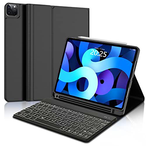 Funda Teclado con para iPad Air 5 2022, iPad Air 4 2020 &amp; iPad Pro 11" 2022(4ª/3ª/2ª/1ª gen)