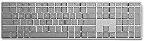 Microsoft 3YJ-00007 Bluetooth Holandés Gris teclado para móvil