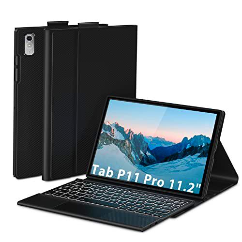 DoohowCase Funda con teclado para Lenovo Tab P11 Pro Gen 2 de 11,2"