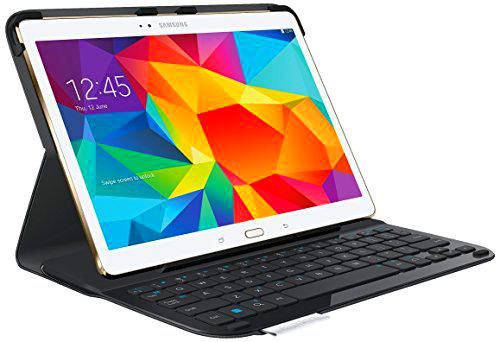 Logitech Type S - Funda con Teclado para Samsung Galaxy Tab S, Negro