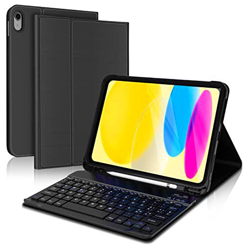 FOGARI Teclado Funda para iPad 10ª Generación 10.9"