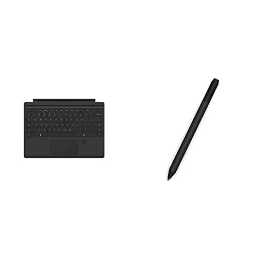 Microsoft Signature Type Cover - Funda con Teclado para Surface Pro, Negro