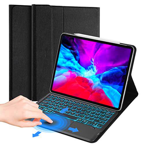 Teclado K12 Funda Compatible con iPad Pro de 12.9" 2021/2020/2018