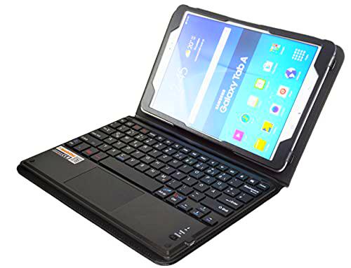 MQ para Galaxy Tab a 10.1 (2016) - Bluetooth teclado Funda con multifunción integrado de Touchpad para Samsung Galaxy Tab a 10.1 WiFi SM de T580