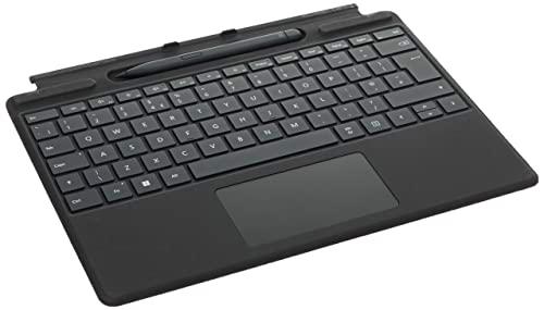 Microsoft Surface Pro 9, 8 o X - Funda Tipo Firma con Lector de Huellas Dactilares