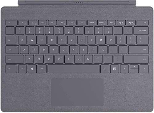 Microsoft Surface Pro Type Cover, Platinum Grey - Teclado QWERTY