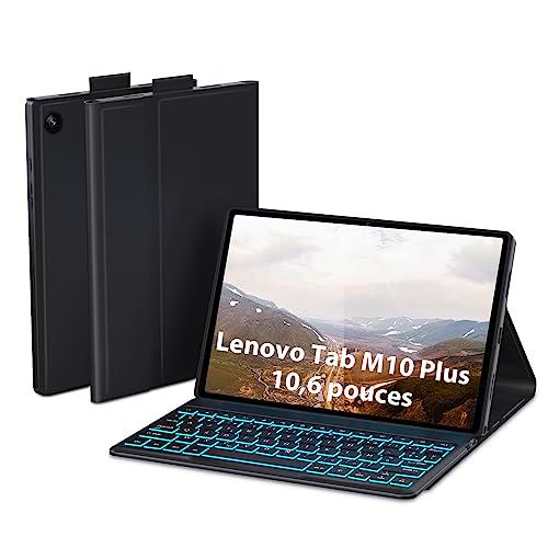 DoohowCase - Funda para teclado Lenovo Tab M10 Plus (3ª generación) 10.6&quot; 2022
