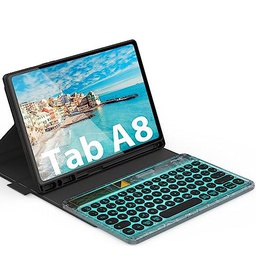 DoohowCase Funda con teclado para Samsung Galaxy Tab A8 10.5 2022