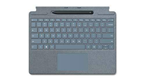 Microsoft Surface Pro X Signature - Teclado (Teclado QWERTZ), Color Azul