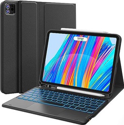 SENGBIRCH Funda de teclado Bluetooth para iPad Pro 12,9" (6a/5a/4a/3a Gen)