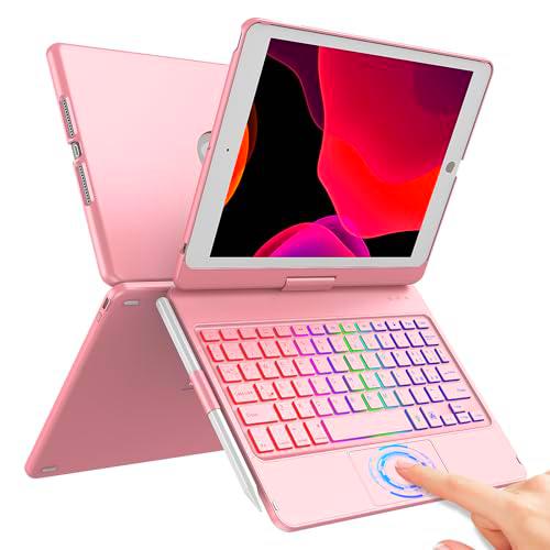 Funda con teclado Touchpad para iPad 9a Gen 10.2" 2021