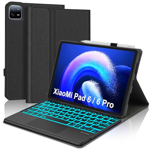 SENGBIRCH Funda para teclado Xiaomi Pad 6/6Pro Tablet 11"