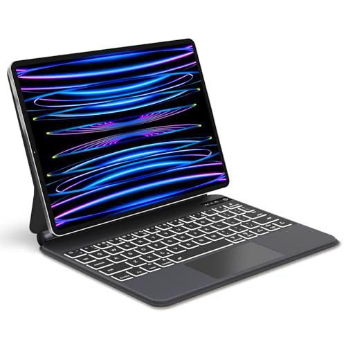 SENGBIRCH Funda con teclado para iPad Pro 11" (4a/3a/2a/1a Gen) &amp; Air 5/4 10,9"