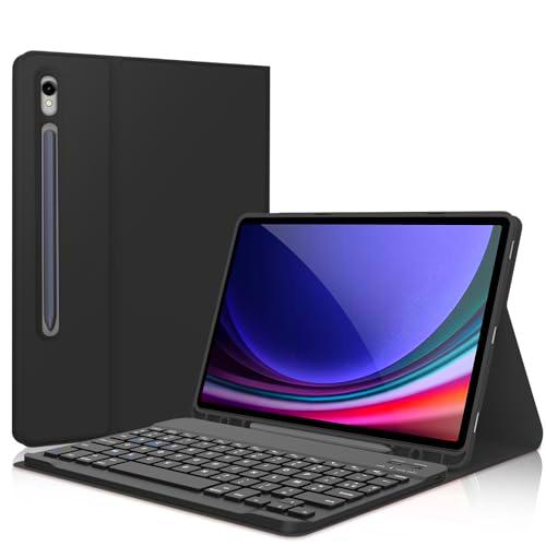 FOGARI Teclado para Samsung Galaxy Tab S9 - Teclado Samsung Galaxy Tab S9 FE de 10,9 pulgadas