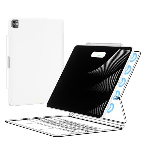 Mytrix Funda para iPad Pro de 12,9 pulgadas para Magic Keyboard &amp; Smart Keyboard Folio (teclado no incluido)