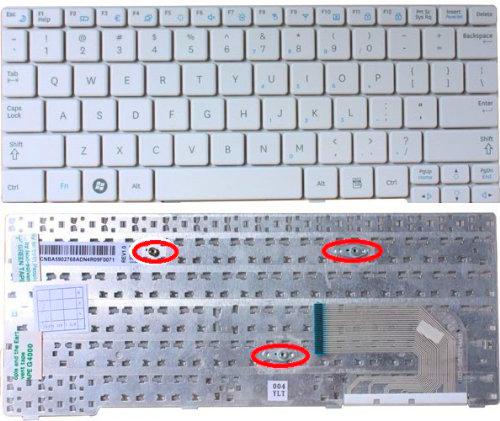 SAMSUNG BA59-02708G Keyboard refacción para Notebook