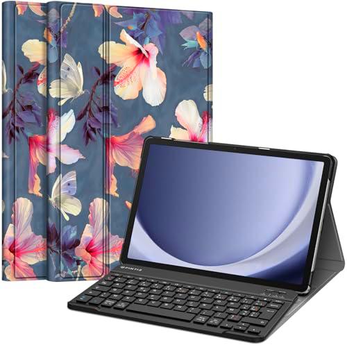 Fintie Teclado Francés AZERTY para Samsung Galaxy Tab A9 Plus 11 Pulgada 2023 (SM-X210/X216/X218)
