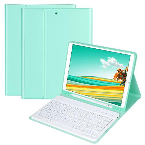 Funda con teclado para iPad 10.9" Air 4 2020/Air 5 2022 Compatible con iPad 10.9 2023
