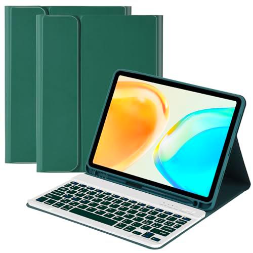 Funda con teclado para iPad 10.9" Air 4 2020/Air 5 2022 Compatible con iPad 10.9 2023