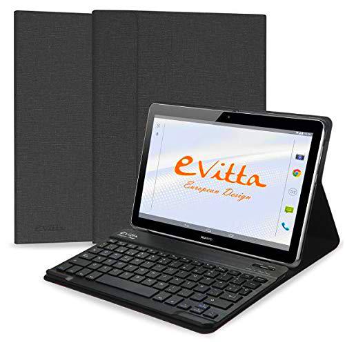 E-Vitta Keytab BT - Funda para Huawei T3 10, Color Negro