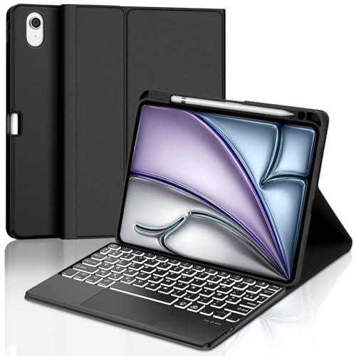 Funda teclado para iPad Air de 11" (M2) 2024, AZERTY francés