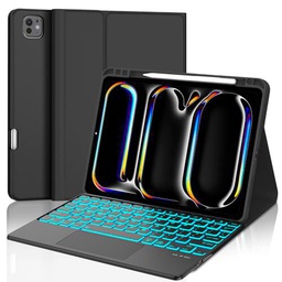 SENGBIRCH Funda con teclado para iPad Pro 11" (M4) 2024 con Trackpad